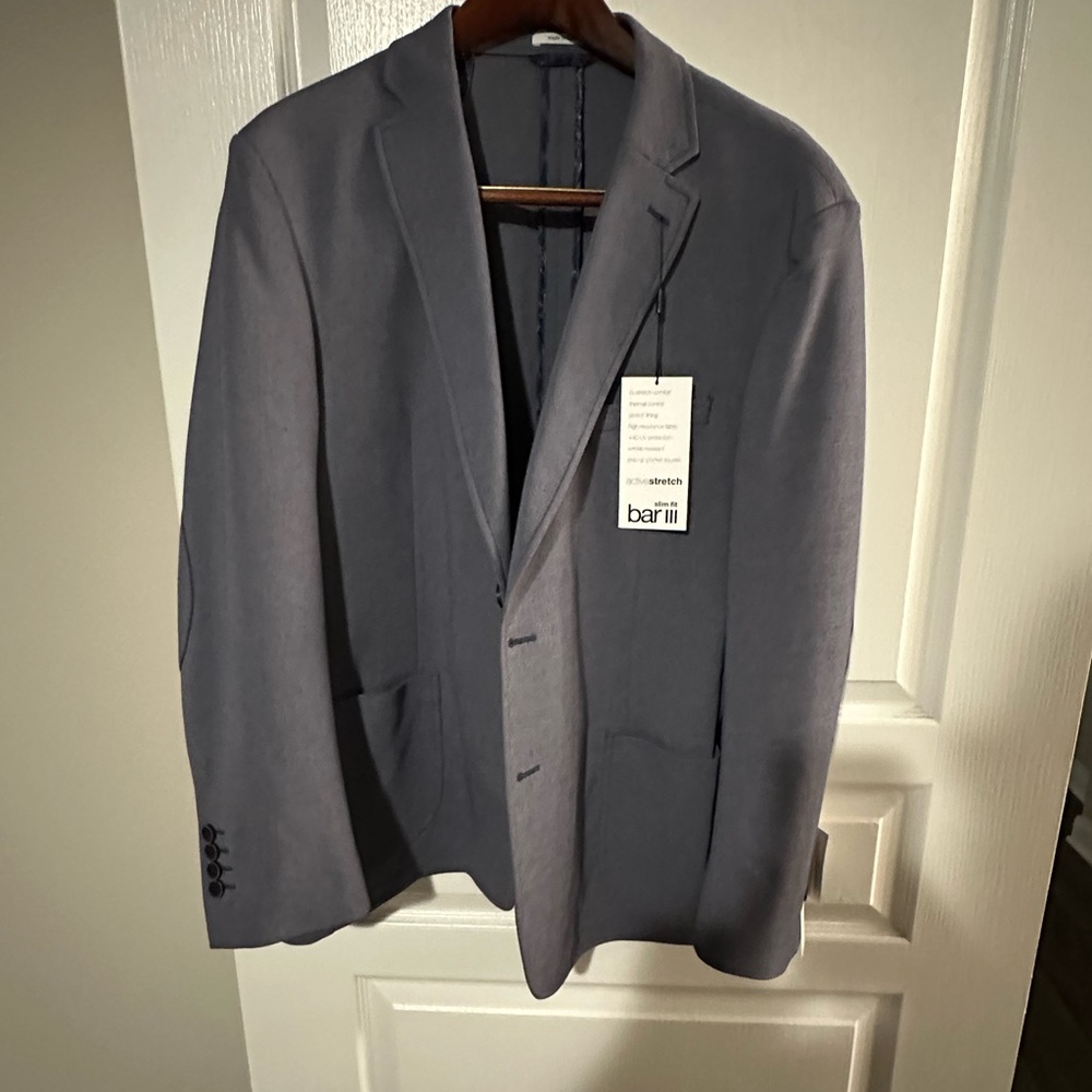 Bar III Sky Blue Blazer